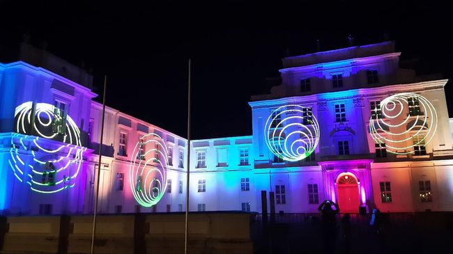 'Schloss Oranienburg' lit by JB Systems