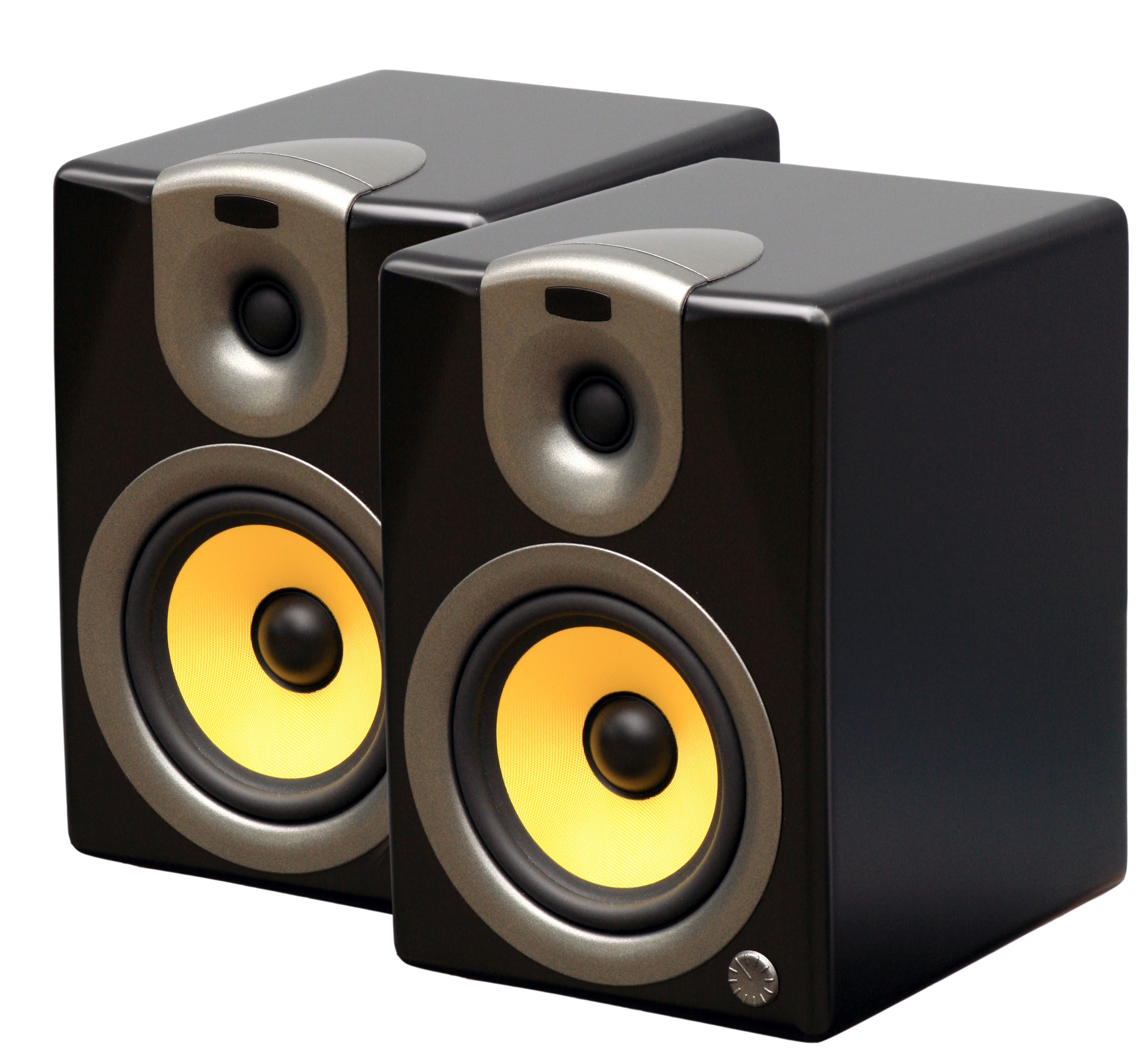 Active 5" studio monitor set equipped with 2x35Wrms amplifier