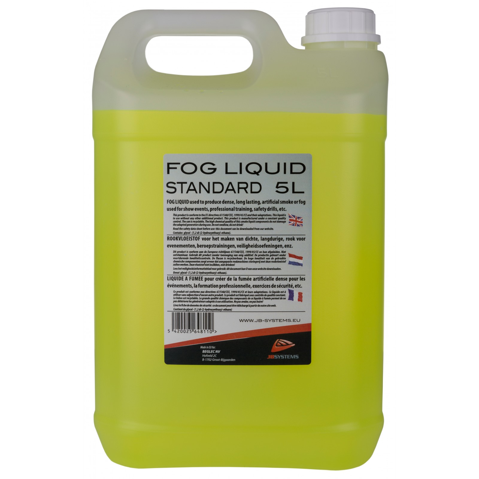 Algam Lighting - Liquide fumée forte densité 5L - LSF FOG-HD-5L