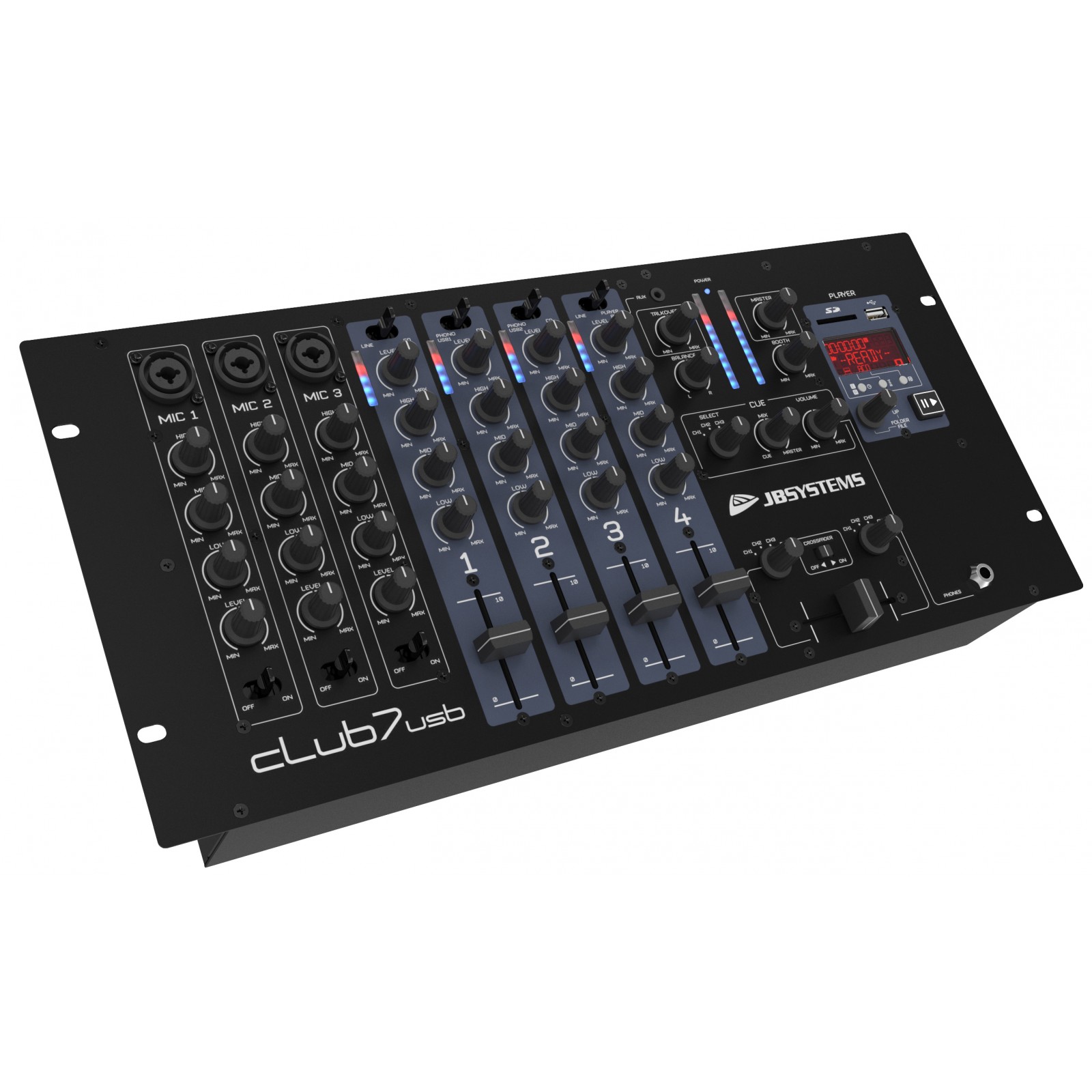 JB Systems - CLUB7-USB - Tables de mixage DJ