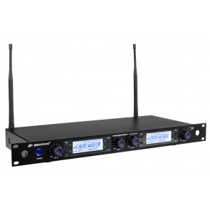 F1 HF-PRO QUAD RECEIVER - with antennas on back panel