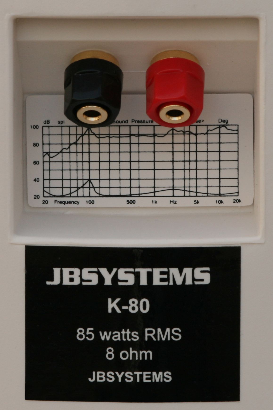 JB systems K-80 Set de altavoces pasivos Black Minibox