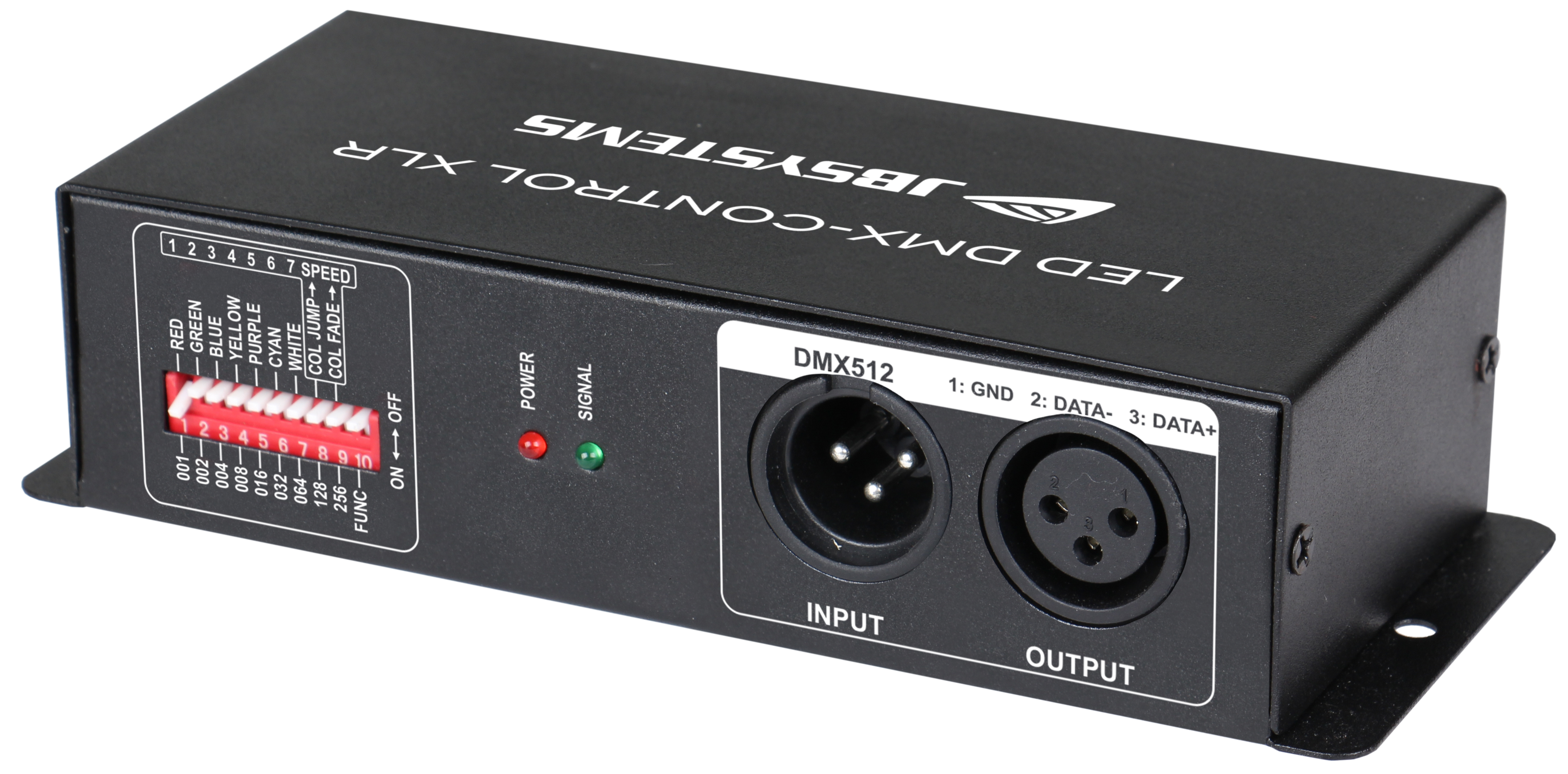 Contrôleur DMX compact avec modes RVBB, automatisé et activé par le son - 4  canaux