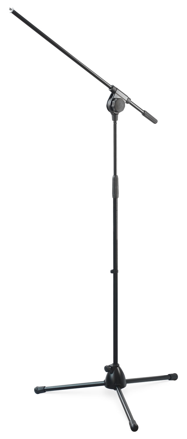 All-metal microphone boom tripod with adjustable height