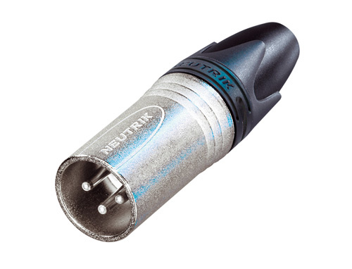 Neutrik XLR mannelijke connector voor kabel, 3-pens