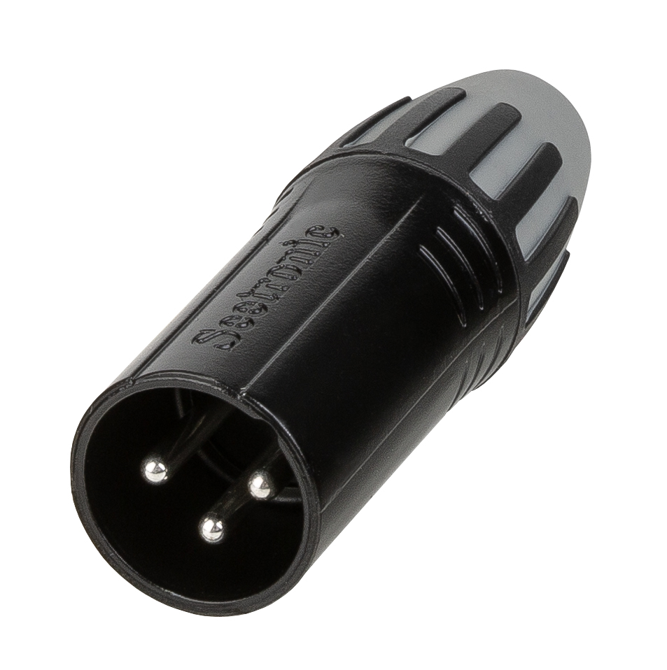 Seetronic Male 3-pin XLR connector for cable